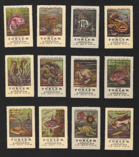 Poster stamps fauna - stamps, deep