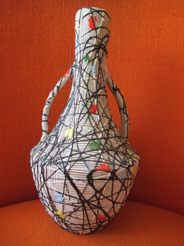 Vase ceramique vintage - vase,