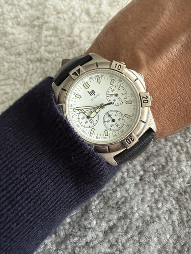 Montre chronographe lip quartz - montre,