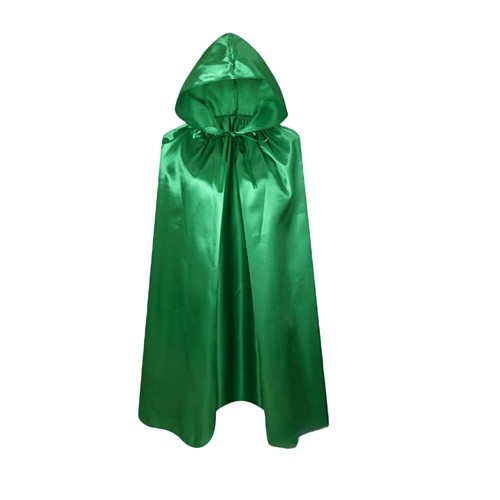 Vert cape capuche enfants - vert,