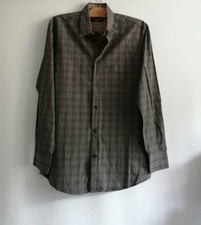 Chemise kaki coton fitted T38