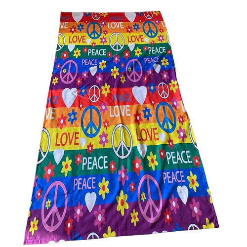 Peace love vibrant multicolor - peace,