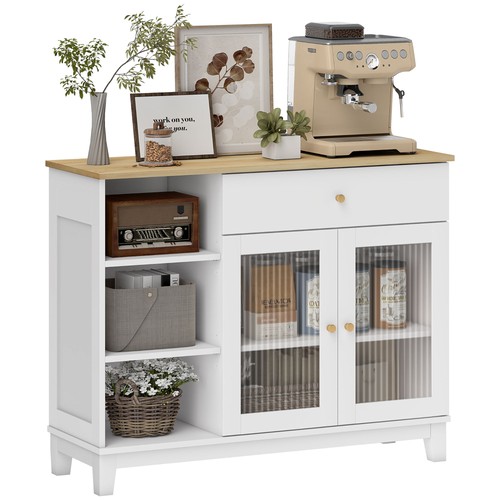 Homcom buffet 100x35x80 3cm - buffet, 100x35x80.3cm