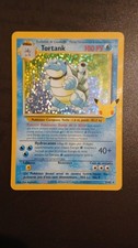 Pokémon Tortank Holo 2/102 - Set de Base 25th Anniversary - Carte Rare Brillante