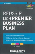 Réussir mon premier business plan, FABRICE CARLIER