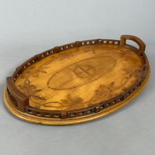 Plateau Ovale En Bois