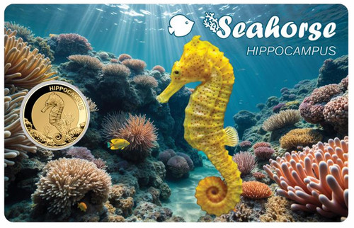 Seahorse 1000 gold coin - oz,