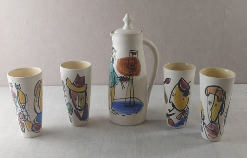 Ancien service orangeade - service,