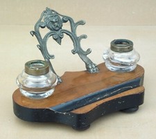 Ancien ENCRIERS PATTES & TETE