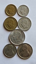 LOT DE 7 PIÈCES MONACO LOUIS II - 1943-1945-1946-1947 (N751)