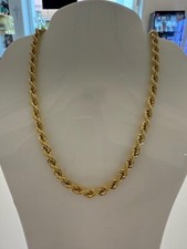 18k jaune chaîne collier - chaîne,