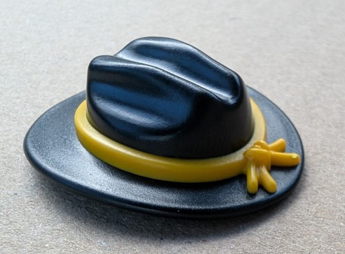 Playmobil chapeau noir - chapeau,