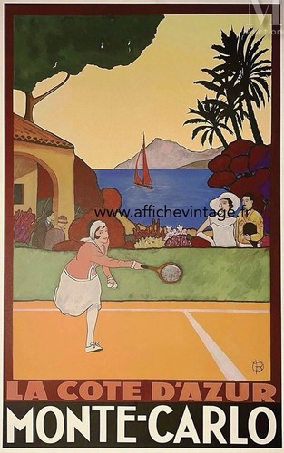 Affiche poster monte carlo - ,