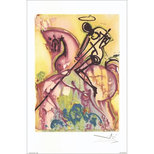 Dali salvador lithographie - dali,