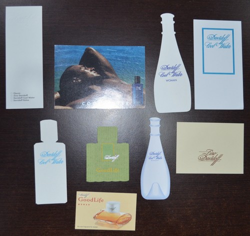 Lot cartes parfumées - cartes,
