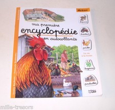 MA PREMIERE ENCYCLOPEDIE en AUTOCOLLANTS : LA VIE à LA FERME - Editions LITO