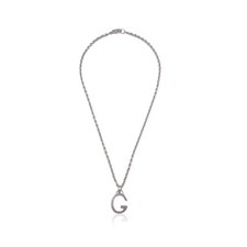 Collier pendentif lettre G