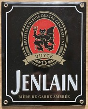 Plaque émaillée jenlain - plaque,