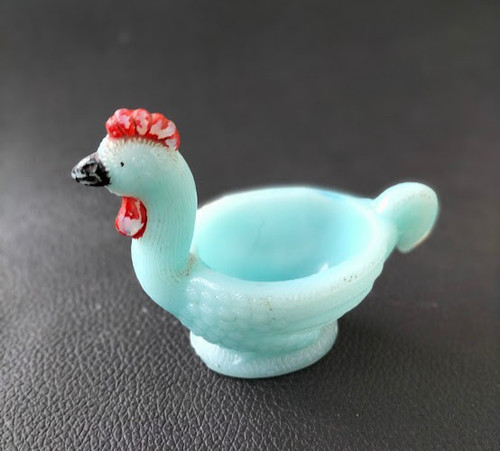 Salière verre opaline - opaline, de