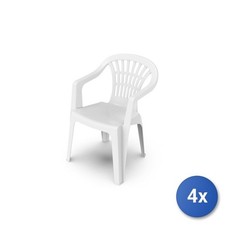 4X Fauteuil Monobloc Modèle