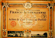 I73  -  STE FORESTIERE FRANCO AUSTRALIENNE