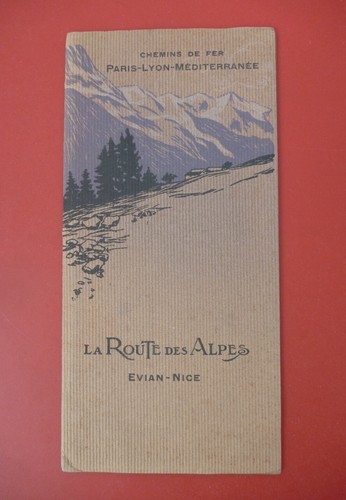 Route des alpes evian - la, evian-nice