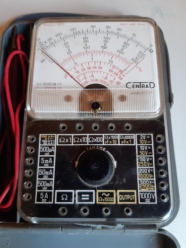 Multimètre analogique centrad - multimètre,
