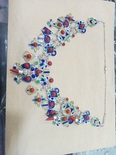 Ancien Collier En Argent