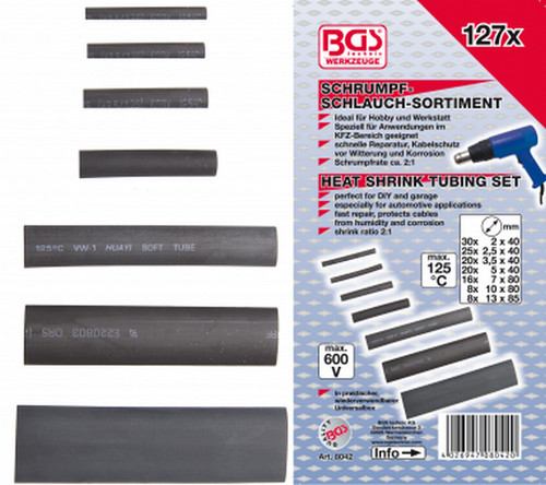 Assortiment gaine rétractable - assortiment,