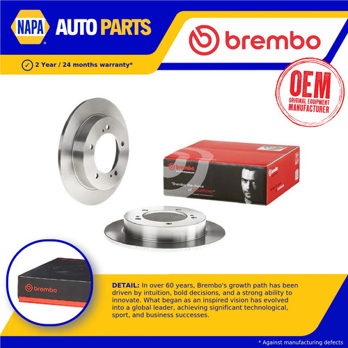 Brake discs pair - pair, solid
