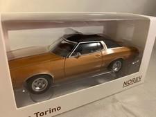 NOREV JET CAR 270587 Ford Gran Torino 1974 Chestnut Brown Jet-car 1:43
