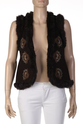 Sandro paris gilet ethnique - sandro,