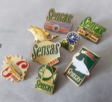 Pin's Sensas Pêche Pêcheur 