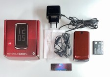 Téléphone GSM Motorola GLEAM Chargeur Rubis Vintage Unlock En Boîte