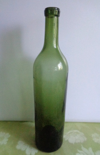 Bouteille ancienne verre - bouteille,