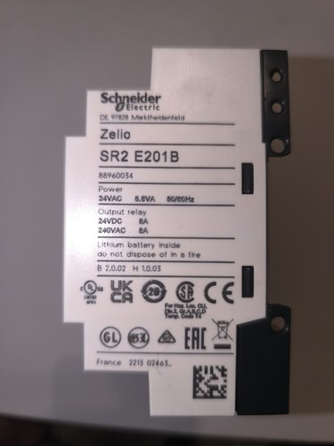 Zelio sr2 e201b - zelio,