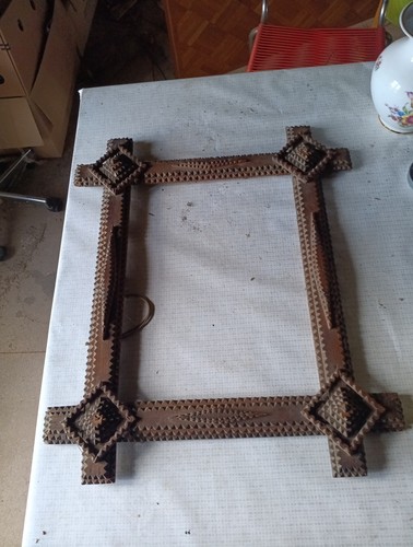 Ancien cadre bois tableau - ancien,