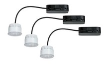 Paulmann 2Easy Lampes Encastrées Jeu de Base Coin Ampoule Clair LED 3x6, 8W