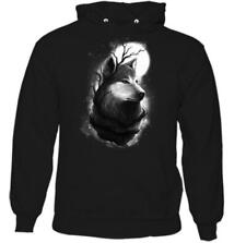 Lune Loup Hommes Animal Visage Capuche Américain Garou Horreur Camping Halloween