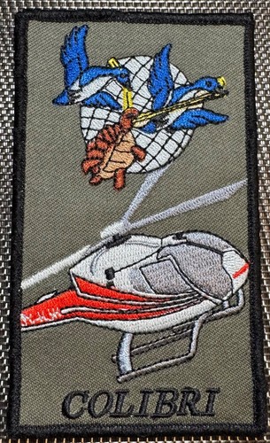 Ecusson patch hélicoptère - ecusson,
