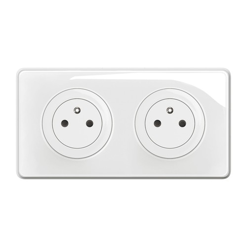 Prise electrique double - prise,
