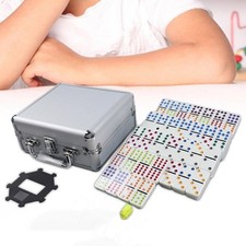 Ensemble de dominos de train mexicain 91 tuiles, jouet éducatif pour enfants