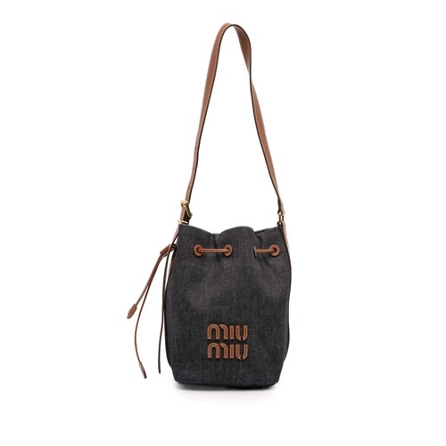 Miu jean logo bucket - miu,