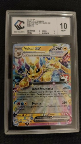 Carte pokémon voltali - carte, pre