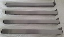 Pieds de table et de snack carré en acier