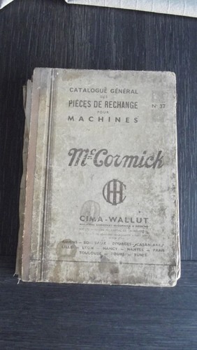 Catalogue general des pieces - general,