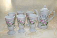 service à café, cafetière +