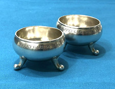 CHRISTOFLE saleron salière BUFFET GARE DE LYON métal argenté PARIS LE TRAIN BLEU