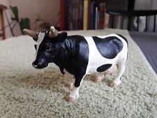 La ferme SCHLEICH Vintage 1990 - Vache noire et blanche
