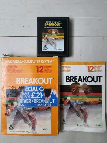 Jeu atari 2600 breakout - atari,